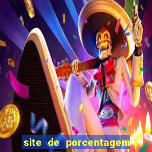 site de porcentagem slots pg